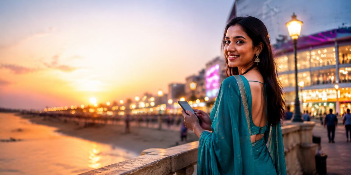 Mobile phone displaying UPI payment app interface in India